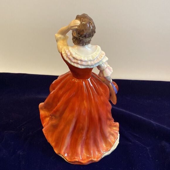Rare Royal Adderley Bone China Figurine “March Winds” - Picture 5 of 9